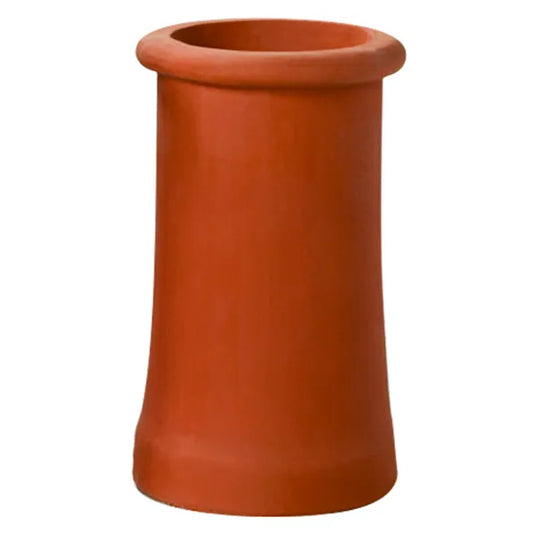 Superior Virginian clay chimney pot with a traditional decorative design for masonry chimneys