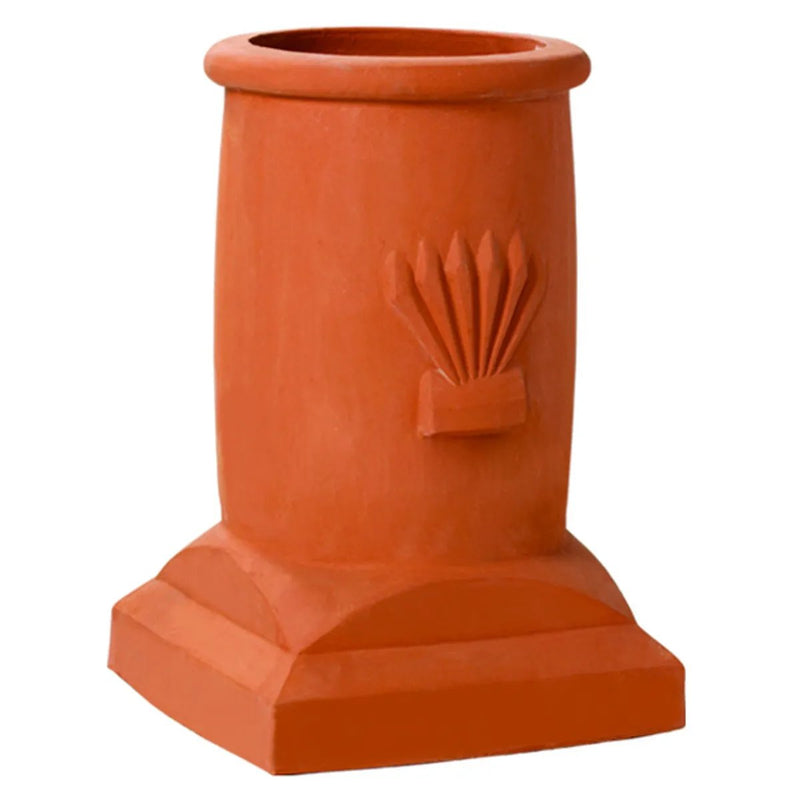 Load image into Gallery viewer, Superior York clay chimney pot with a classic traditional design for masonry chimneys
