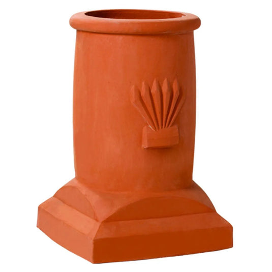Superior York clay chimney pot with a classic traditional design for masonry chimneys