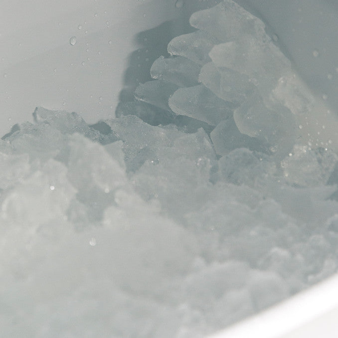 Load image into Gallery viewer, TrueFlame 15-Inch Outdoor Rated Nugget Ice Maker with Stainless Steel Door 50 lb Capacity for built-in or freestanding use
