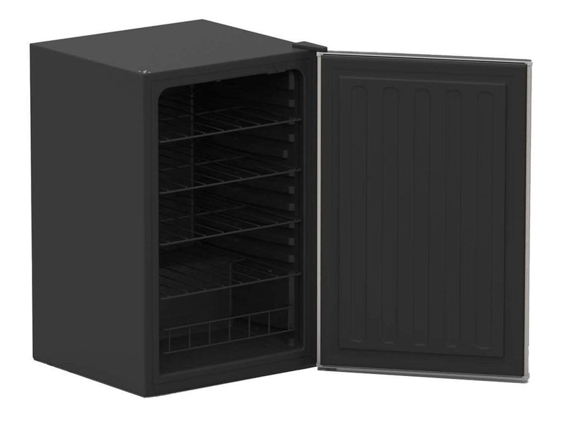 Load image into Gallery viewer, TrueFlame 22-Inch Outdoor Rated Refrigerator 4.1 Cubic Feet with Stainless Steel Door for built-in outdoor kitchens
