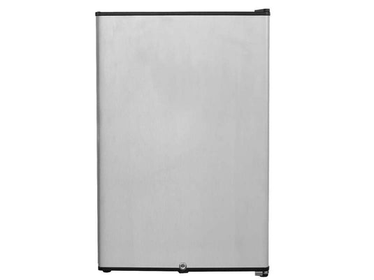 TrueFlame 22-Inch Outdoor Rated Refrigerator 4.1 Cubic Feet with Stainless Steel Door for built-in outdoor kitchens