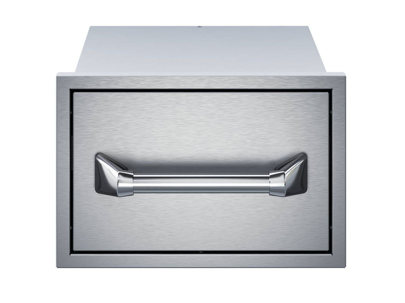 Load image into Gallery viewer, Twin Eagles 15-Inch Built-In Stainless Steel Paper Towel Drawer with Storage Tray for Luxury Outdoor Kitchen
