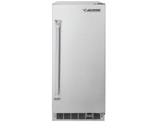 Twin Eagles 15-Inch Outdoor Ice Maker 35 Lb Clear Ice Stainless Steel Built-In