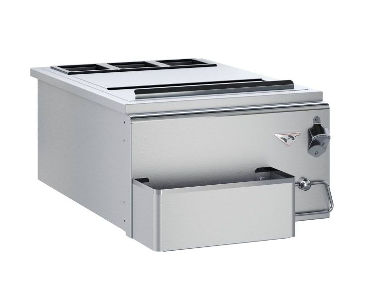 Load image into Gallery viewer, Twin Eagles 18-inch built-in stainless steel outdoor bar with ice bin and beverage accessories
