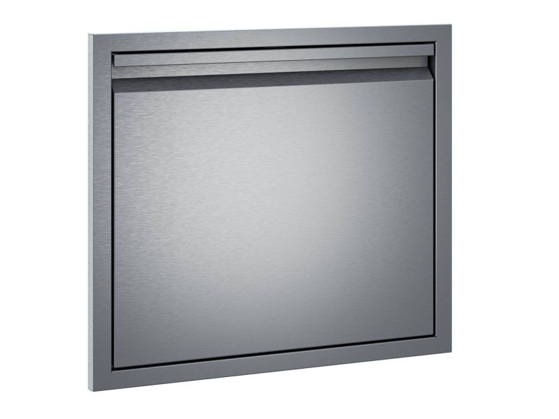 Load image into Gallery viewer, Twin Eagles 24-inch left hinged stainless steel access door with soft close outdoor kitchen
