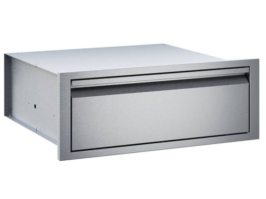 Twin Eagles 30-inch large capacity stainless steel single access drawer with full-extension soft-close glides for outdoor kitchen
