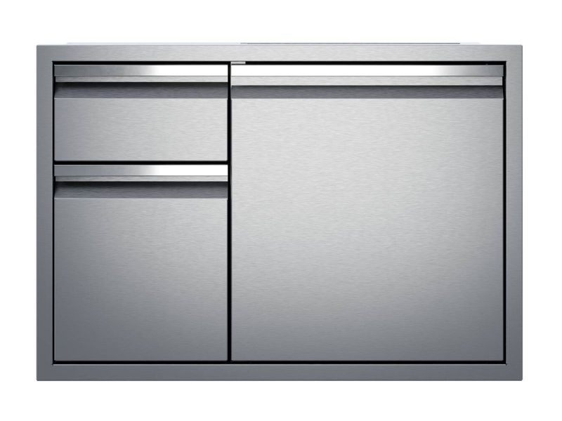 Load image into Gallery viewer, Twin Eagles 30-Inch Stainless Steel Access Door with Double Drawer Combo for Outdoor Kitchen Storage
