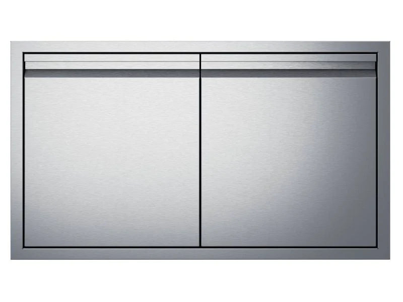 Load image into Gallery viewer, Twin Eagles 36-inch stainless steel double access door with soft-close for outdoor kitchen
