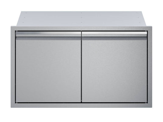 Twin Eagles 36-Inch Sealed Stainless Steel Dry Storage Pantry for Outdoor Kitchen with Weather-Protected Storage