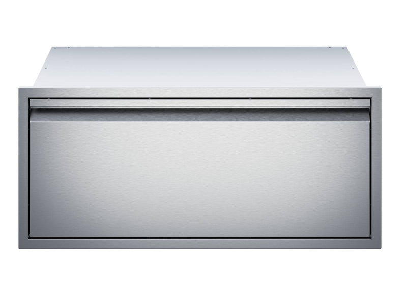 Load image into Gallery viewer, Twin Eagles 36-inch stainless steel pellet storage drawer with extra-deep storage and soft-close full-extension glides for outdoor kitchen

