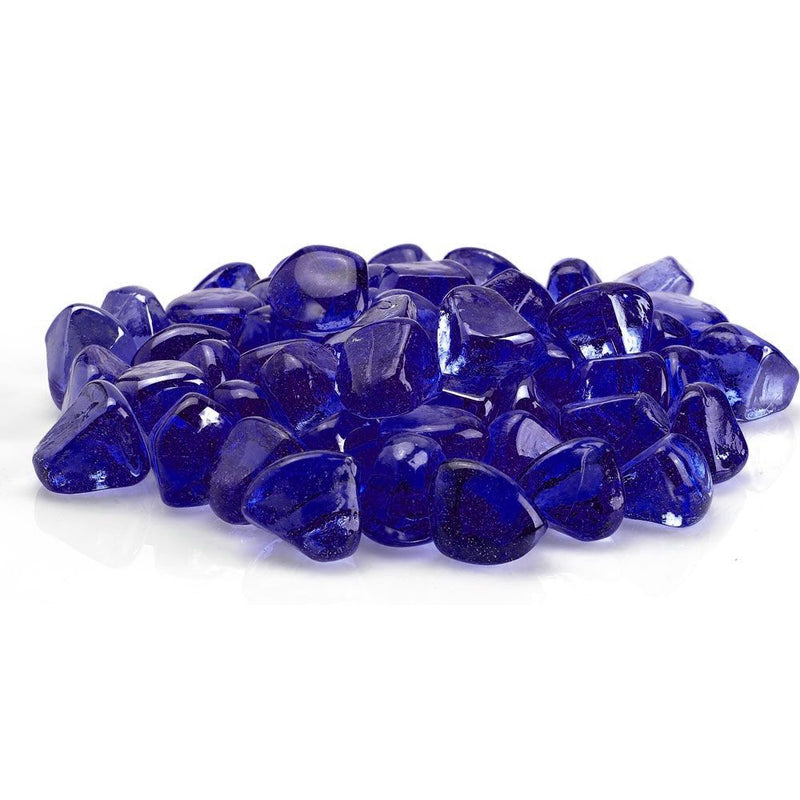 Load image into Gallery viewer, Midnight Blue Luster Zircon Fire Glass
