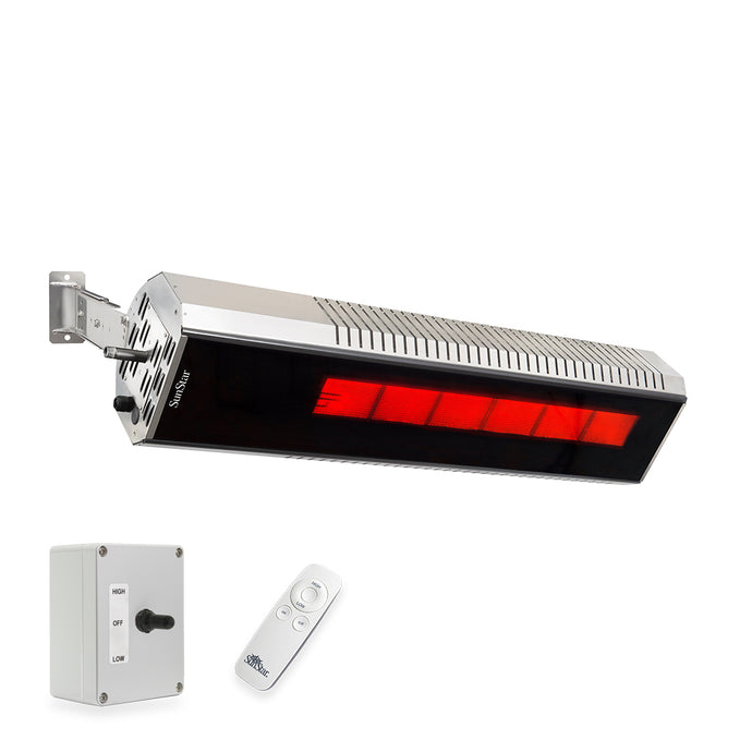 SunStar MGL1560 Overhead Gas Patio Heater with Remote Control